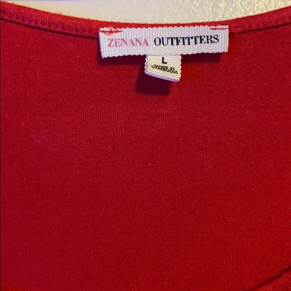 Red Tank Top - Picture 2 of 2